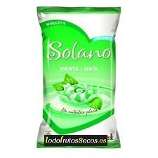 Solano Menta y nata sin azúcar. 500 grs.