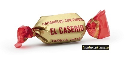 Caramelos de Piñones El Caserio. Bolsa 1 Kg
