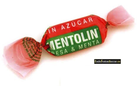 Mentolin fresa mentolada s/azúcar. Kg